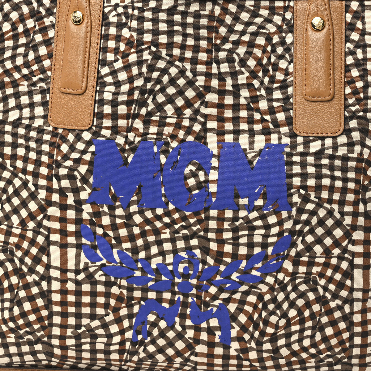 Visetos Medium Liz Reversible Shopper Tote Cognac