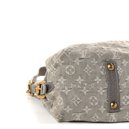 Louis Vuitton Denim Neo Cabby MM Grey 8 of 9