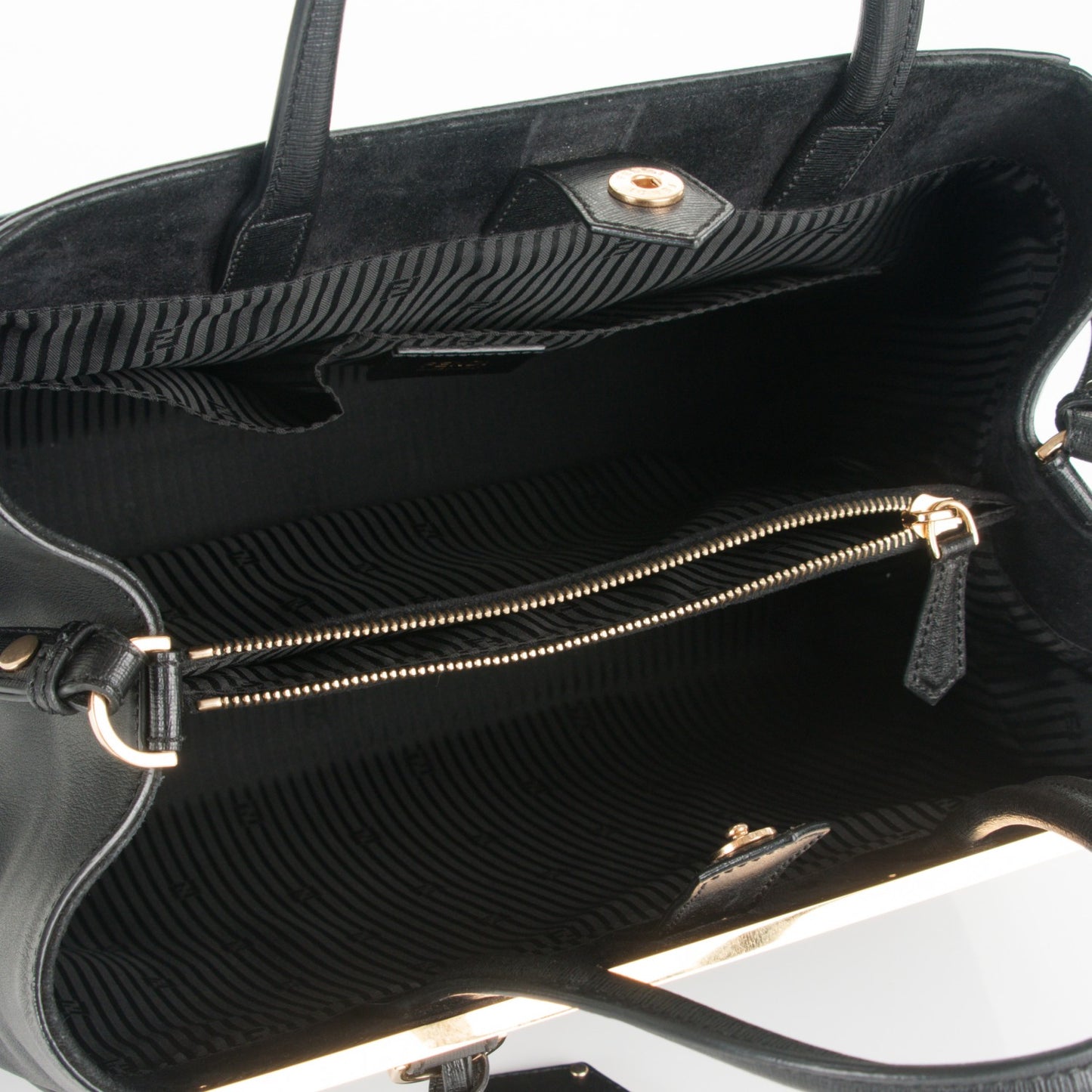 Vitello Elite Medium 2Jours Tote Black