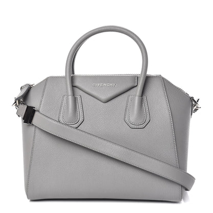 Givenchy Sugar Goatskin Small Antigona Pearl Grey 1 of 13
