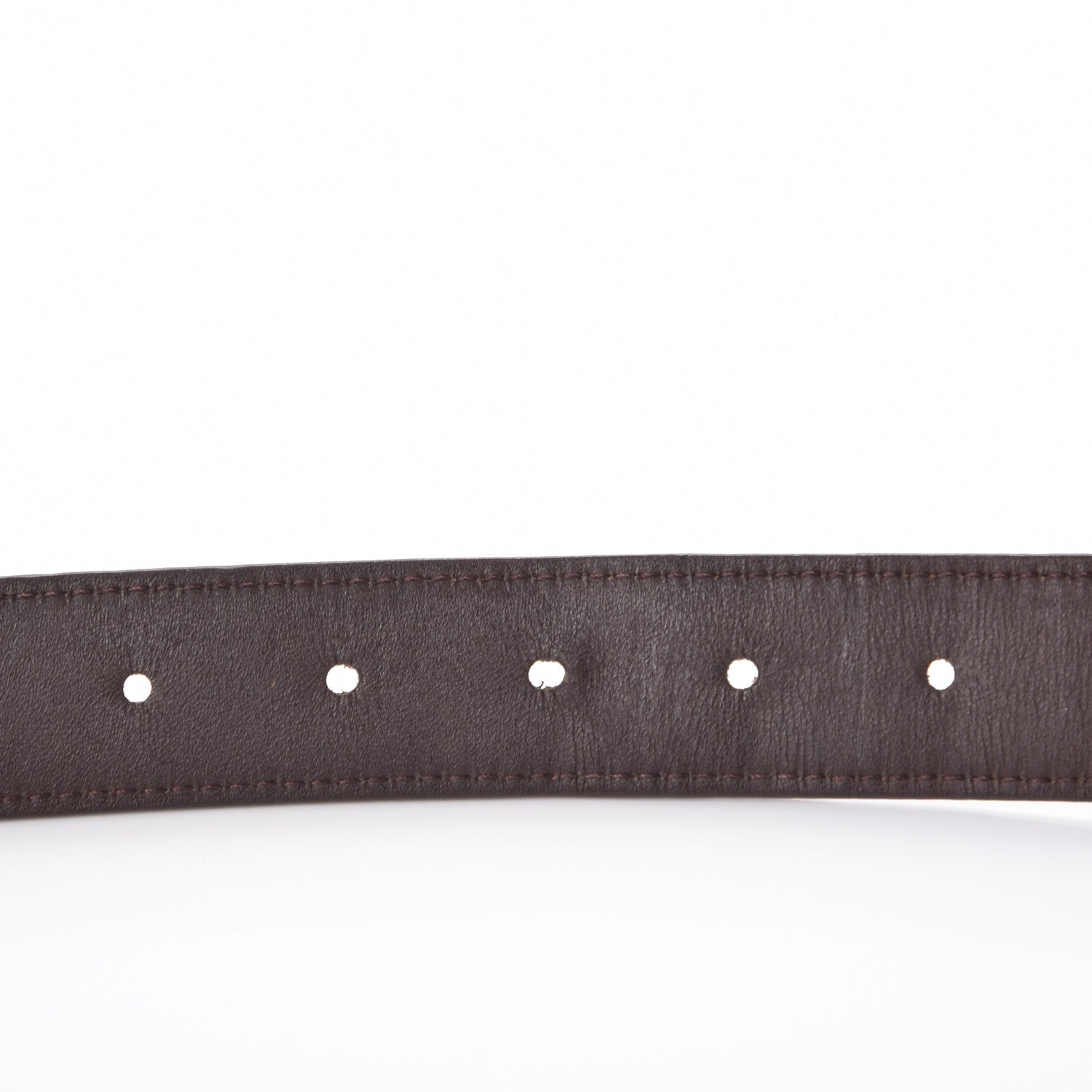 Louis Vuitton Monogram LV Cut Reversible Belt 85 34 5 of 7