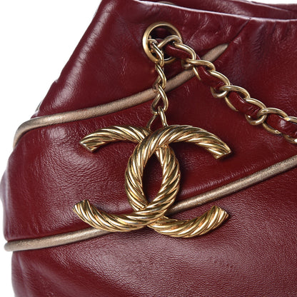 Chanel Lambskin Constructivism Tote Red 10 of 16