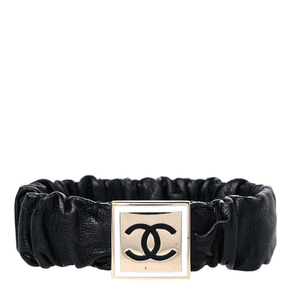 Chanel Lambskin CC Bracelet Black 1 of 5