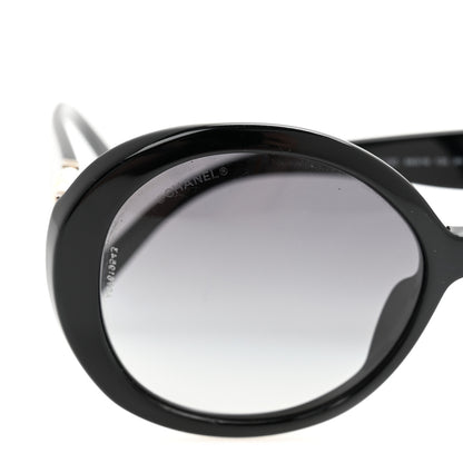 Chanel Acetate Perle Pearl Sunglasses 5159-H Black 7 of 7