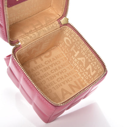 Chanel Lambskin Rubiks Cube Wristlet Pink 6 of 8