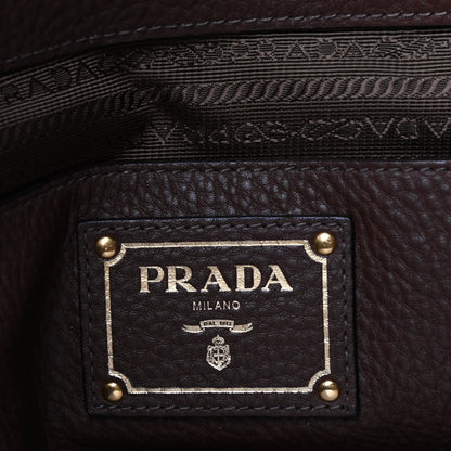 Prada Vitello Daino Shopping Tote Bruciato 5 of 11