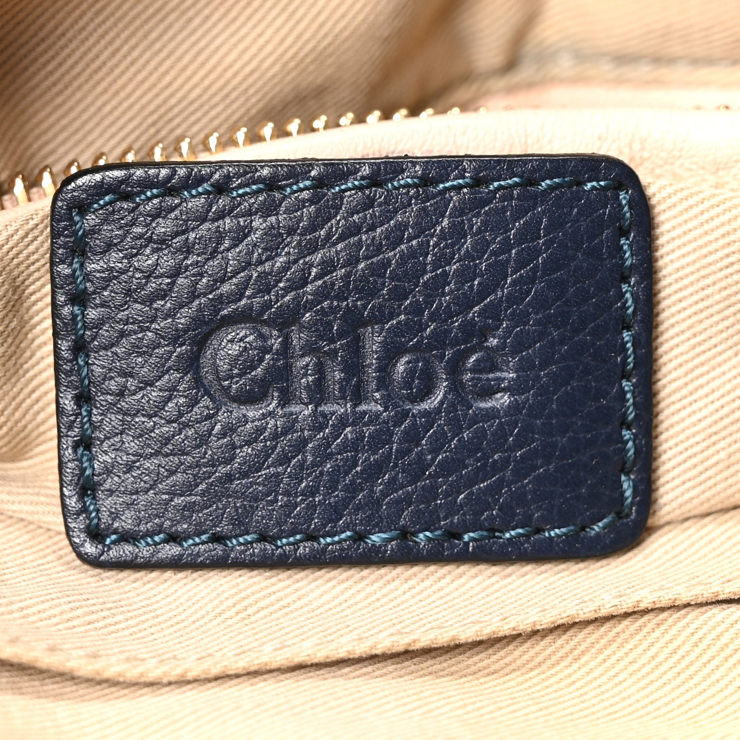 Chloe Calfskin Large Paraty Navy 6 of 10