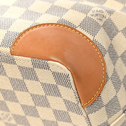 Louis Vuitton Damier Azur Hampstead MM 10 of 21