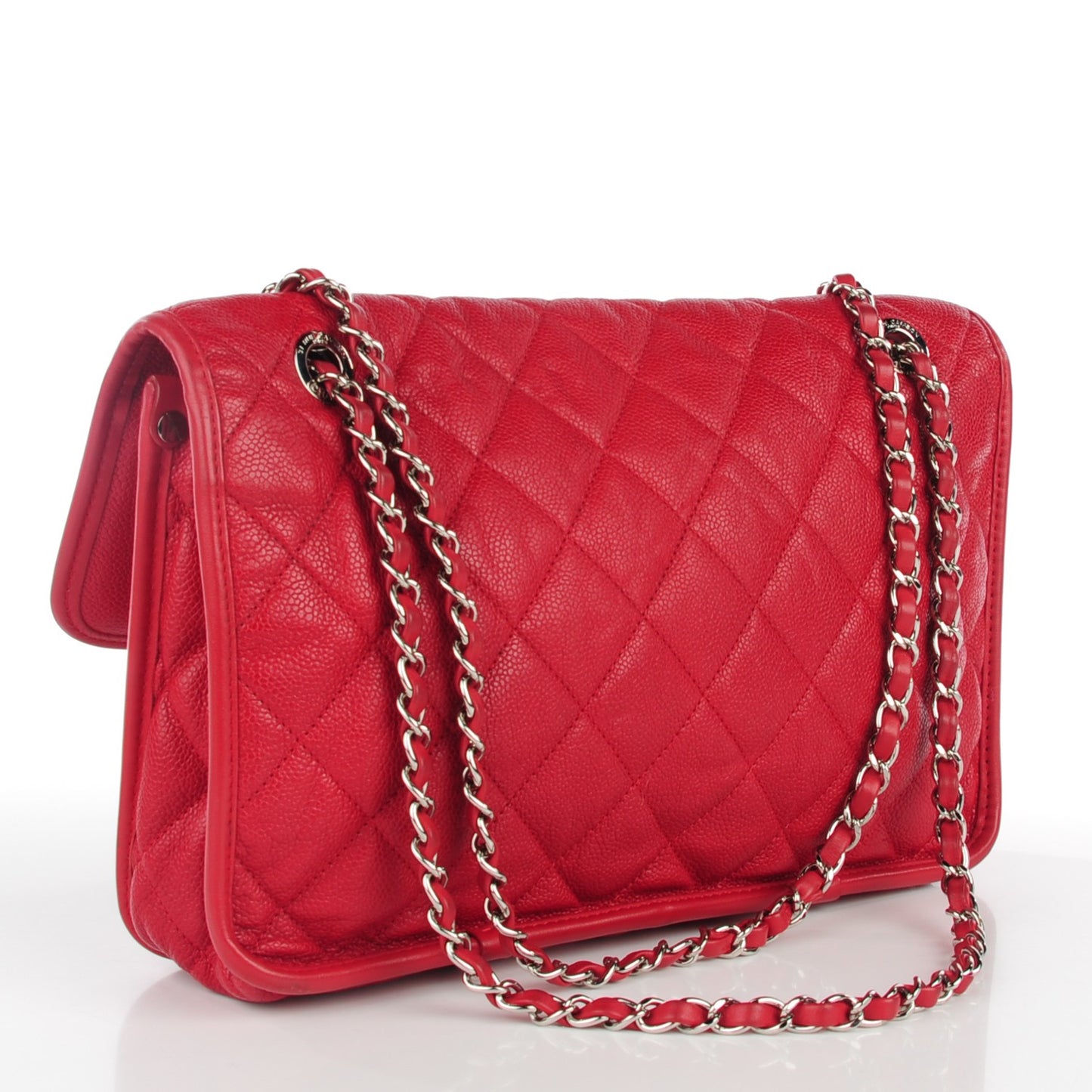 Caviar French Riviera Large Flap Red