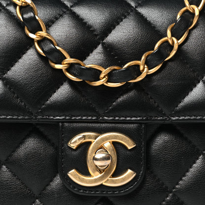 Chanel Lambskin Quilted Casino Chips Mini Flap Black 8 of 12