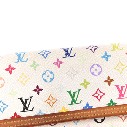 Louis Vuitton Monogram Multicolor Porte Tresor International Wallet White 11 of 12
