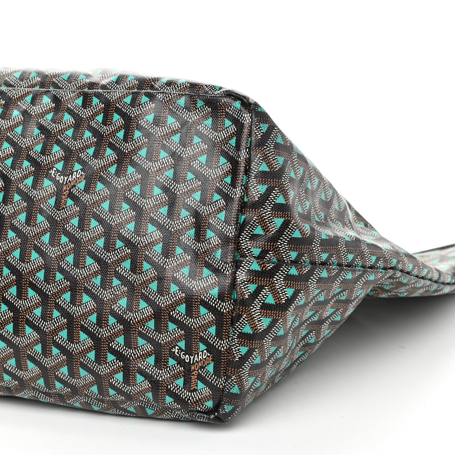 Goyard Goyardine Saint Louis Claire Voie GM Black Opaline 11 of 12