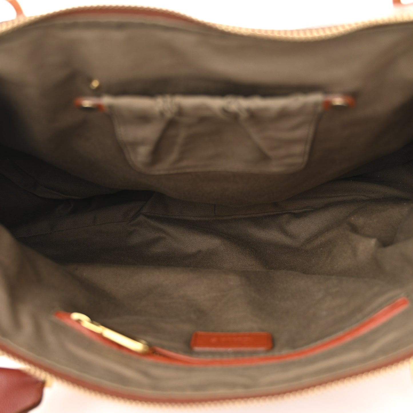 Calfskin Large Marcie Satchel Maple Leaf