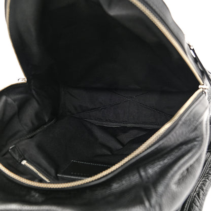 Marc Jacobs Pebbled Calfskin Biker Backpack Black 5 of 13