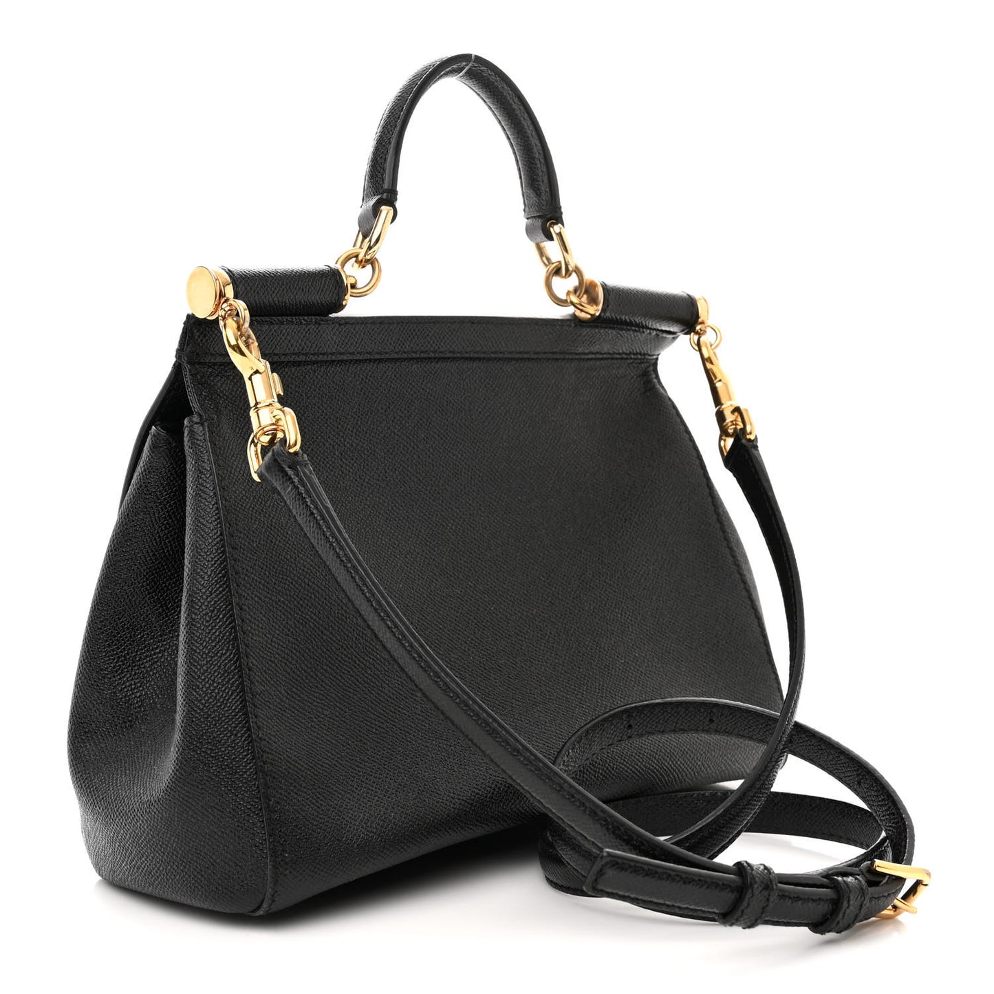 Dauphine Small Miss Sicily Satchel Black