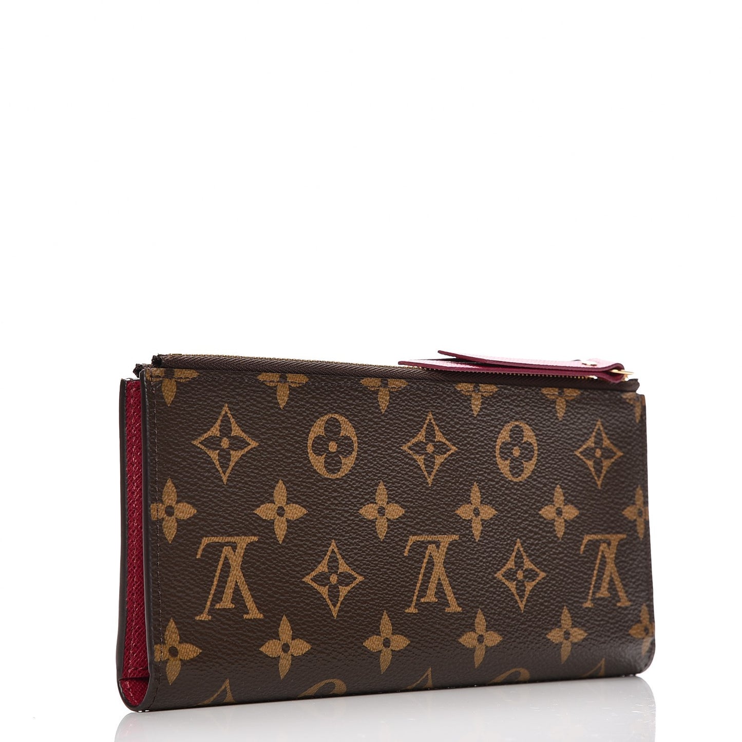 Monogram Adele Wallet Fuchsia