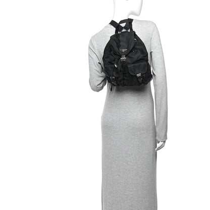 Prada Nylon Vela Small Backpack Black 3 of 18