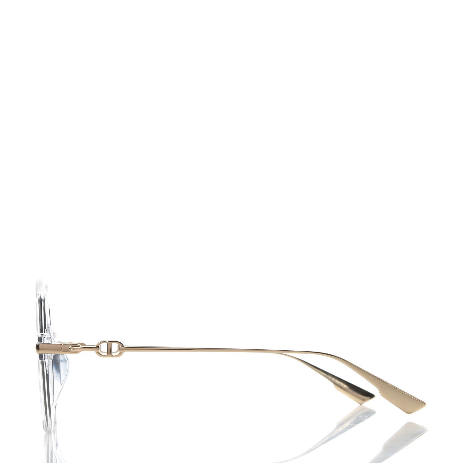 Christian Dior Acetate Metal Diorlink 2 Sunglasses Blue Gold 3 of 7