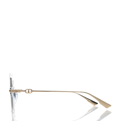 Christian Dior Acetate Metal Diorlink 2 Sunglasses Blue Gold 3 of 7
