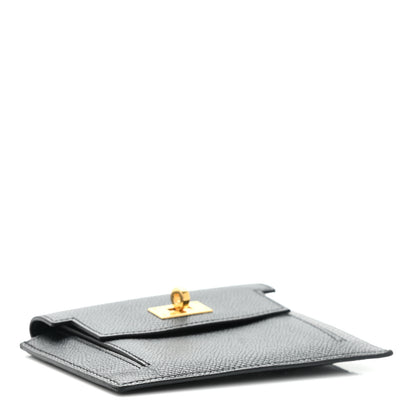 Hermes Epsom Kelly Pocket Compact Wallet Black 4 of 10