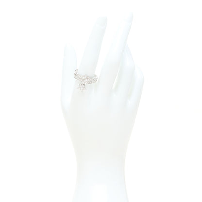 Chanel 18K White Gold Diamond Etolie Filante Ring 60 9 2 of 6