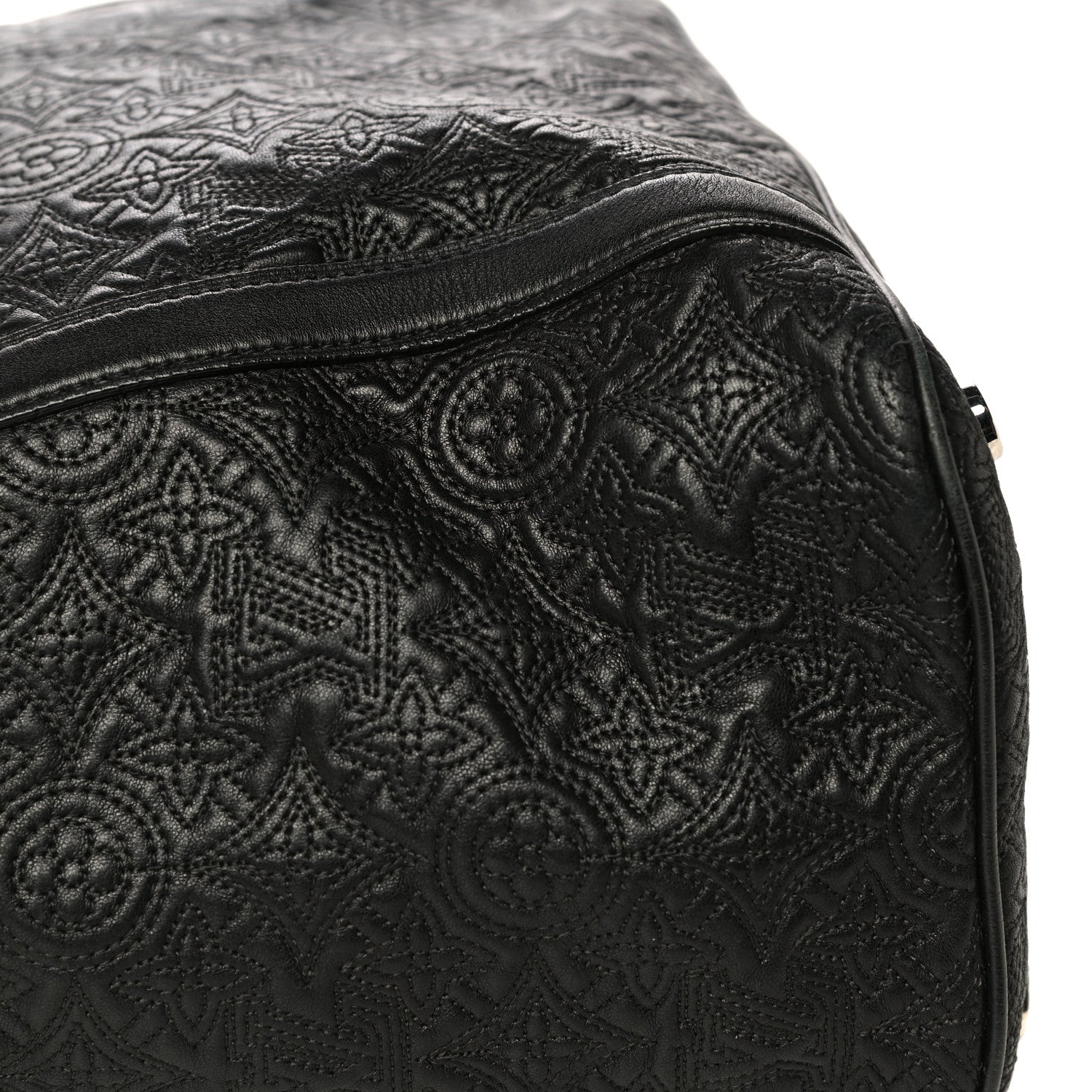Louis Vuitton Monogram Lambskin Antheia Ixia MM Black 12 of 14