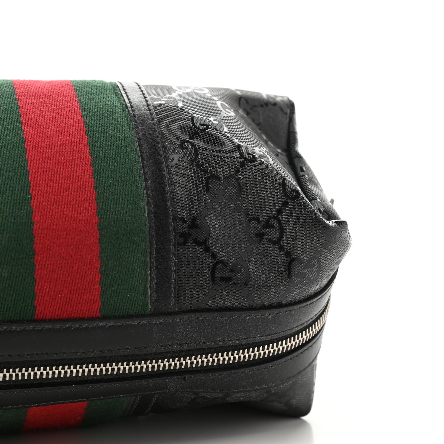 Gucci Imprime Monogram Web Cosmetic Case Black 9 of 11