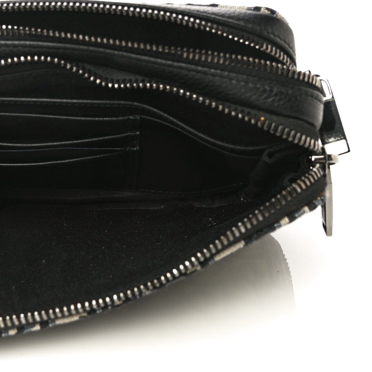 Christian Dior Oblique Pouch Navy Blue 5 of 11