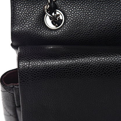 Chanel Caviar Quilted Maxi Double Flap Black 12 of 23
