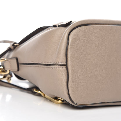 Chloe Suede Calfskin Mini Faye Backpack Motty Grey 5 of 9