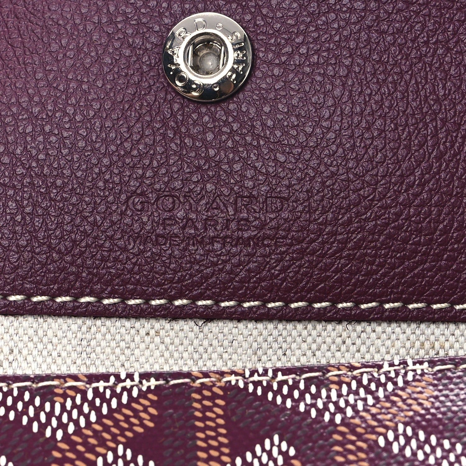 Goyard Goyardine Saint Louis PM Bordeaux 6 of 10