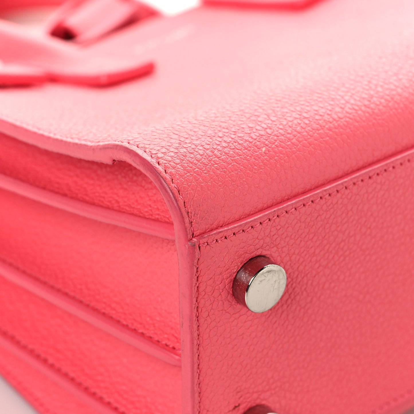 Calfskin Nano Sac De Jour Rose Clair