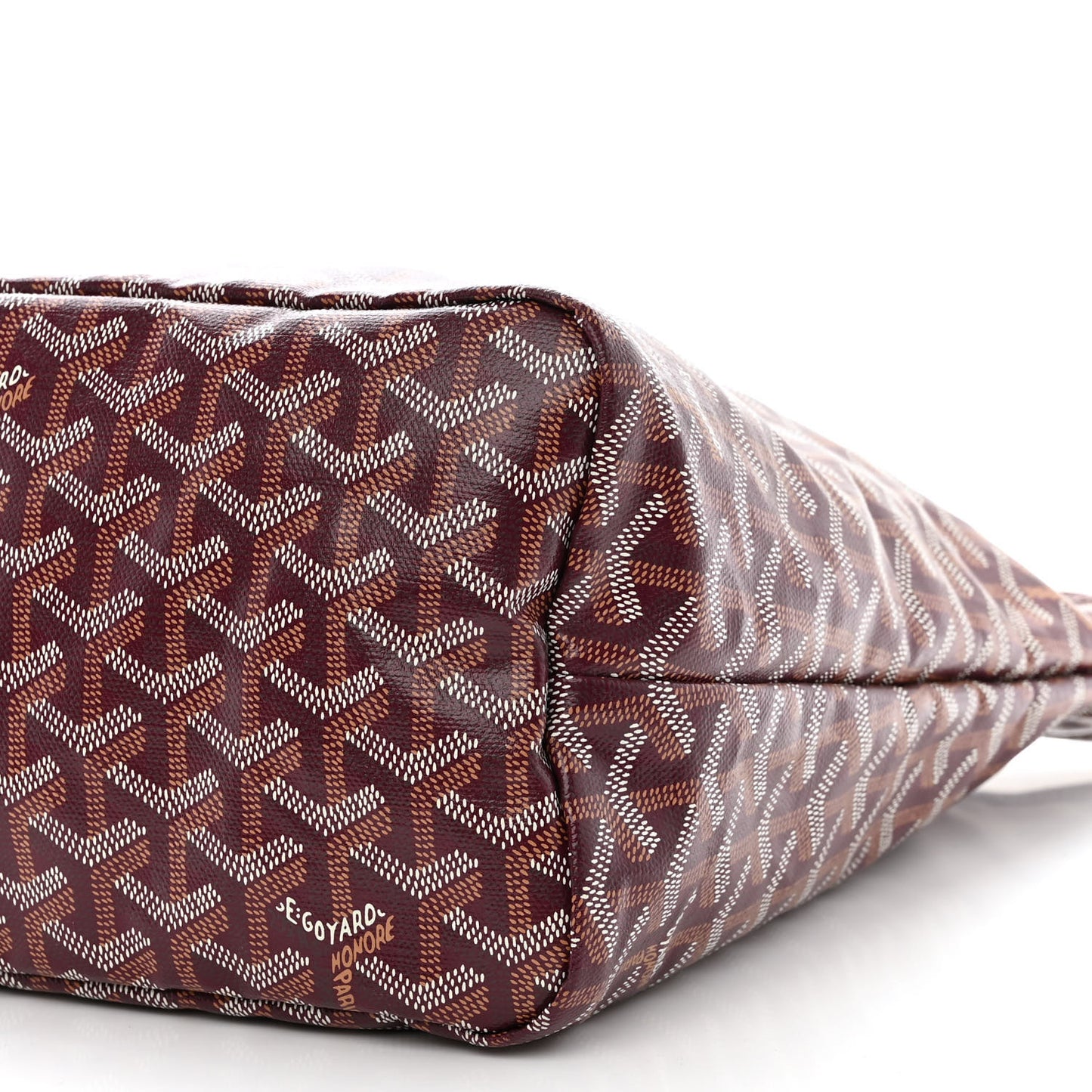 Goyardine Boheme Hobo Burgundy