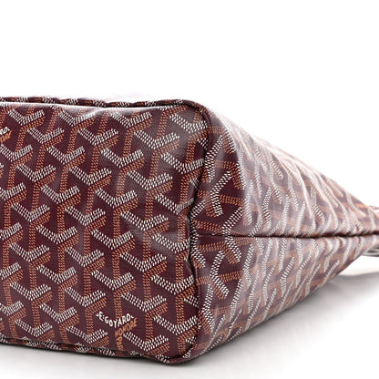 Goyard Goyardine Boheme Hobo Burgundy 12 of 12