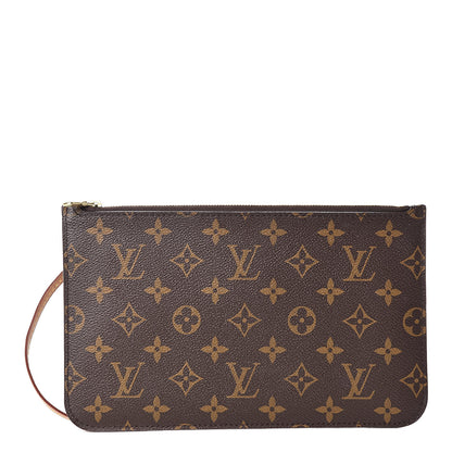 Louis Vuitton Monogram Neverfull MM GM Pochette 1 of 8