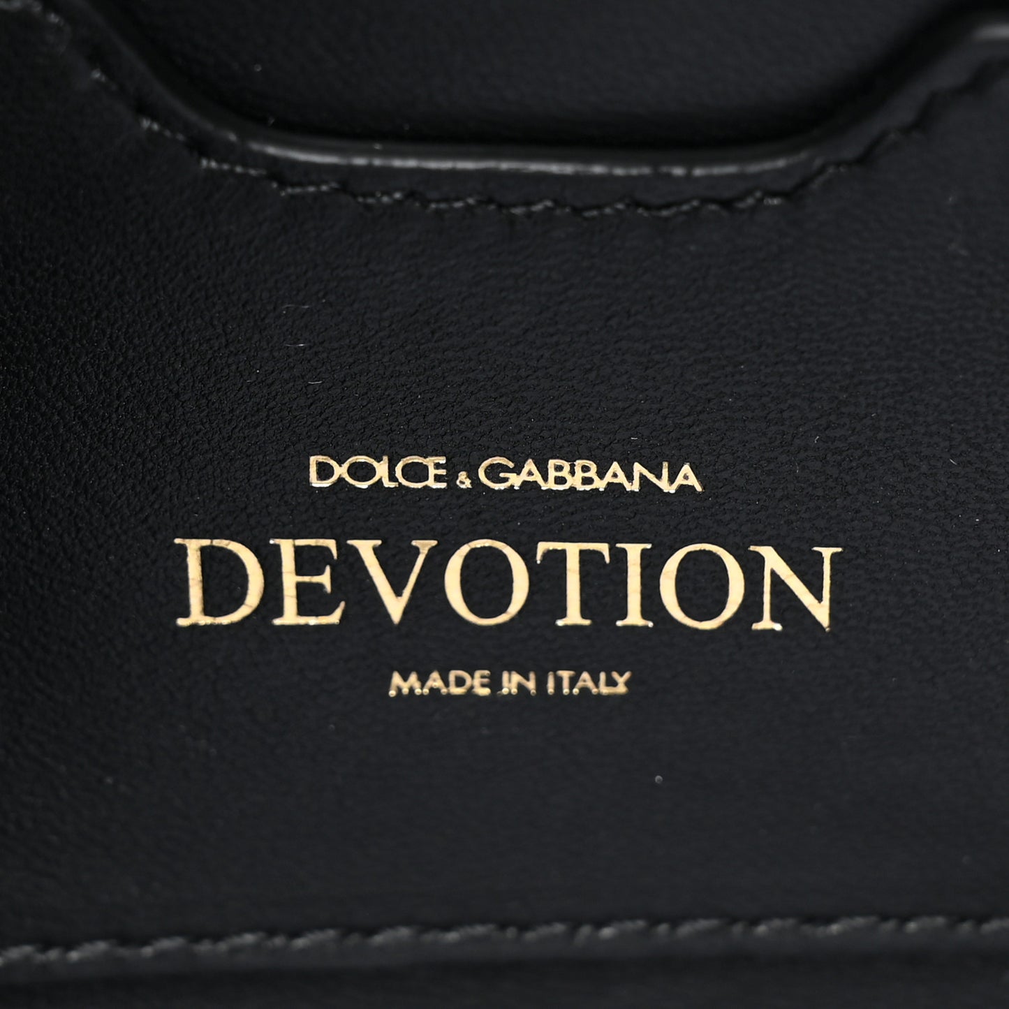Smooth Calfskin Mini Devotion Camera Bag Black