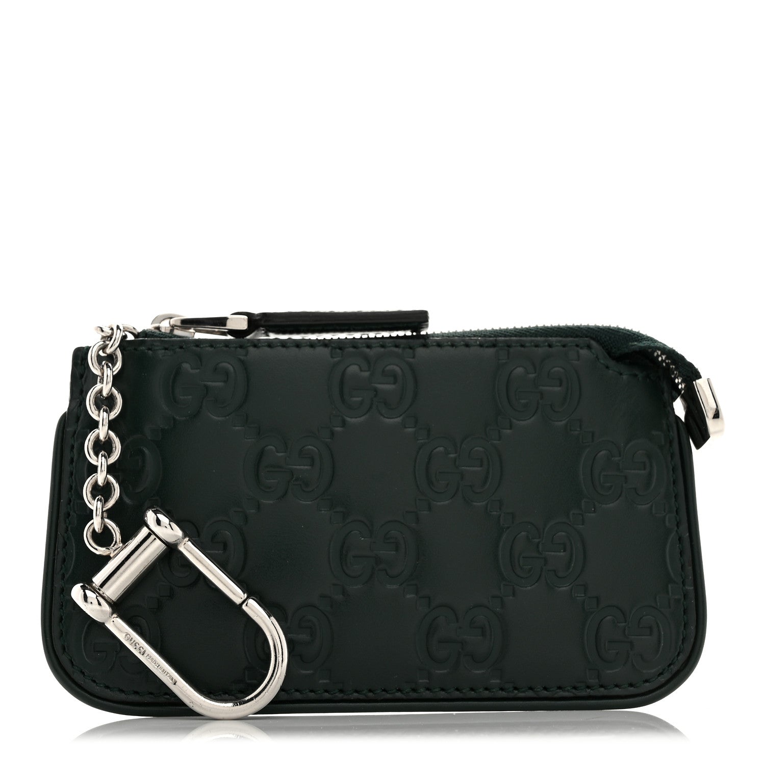 Gucci Guccissima Key Case Green 1 of 7