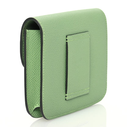 Hermes Epsom Constance Slim Wallet Vert Criquet 4 of 10