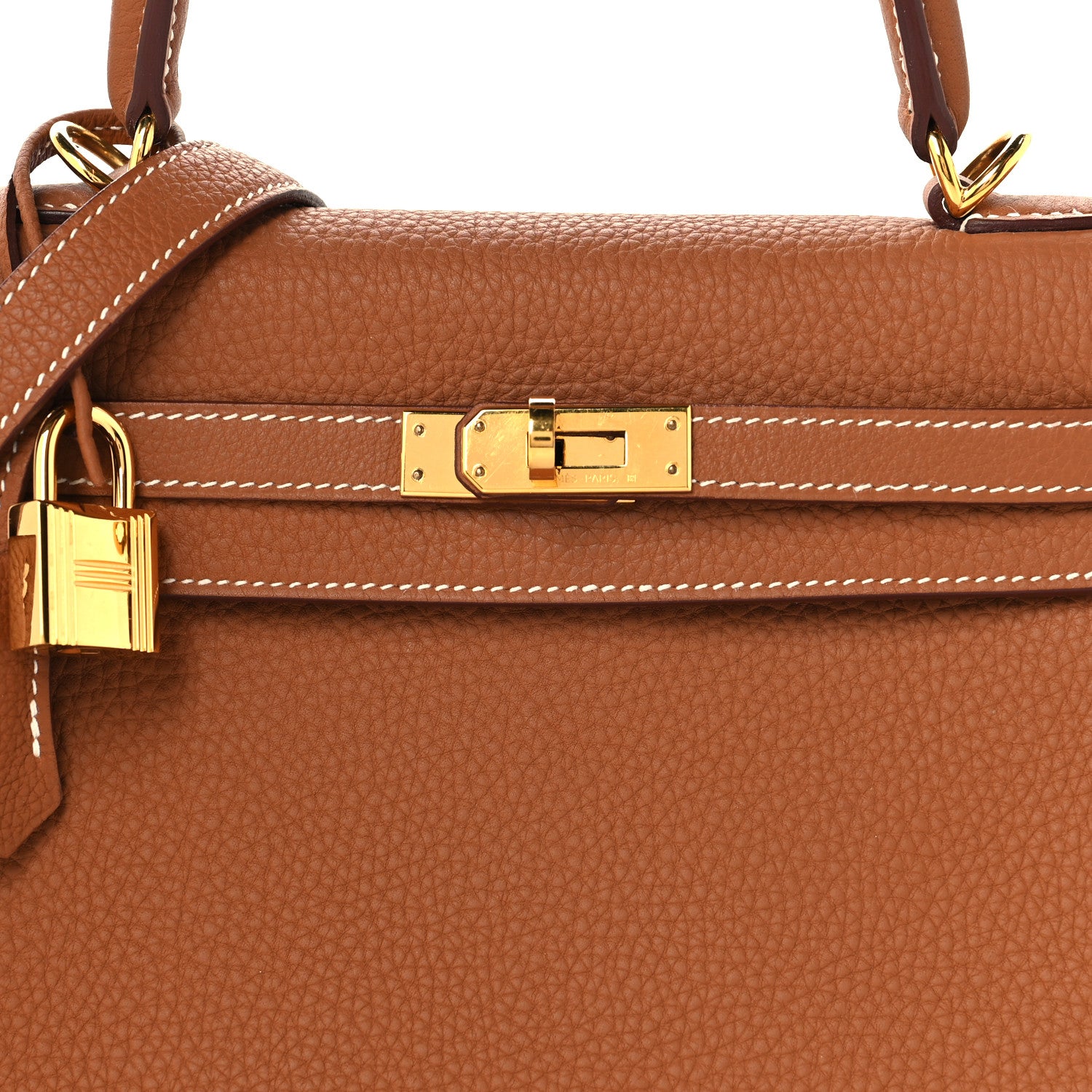 Hermes Togo Kelly Retourne 25 Gold 8 of 13