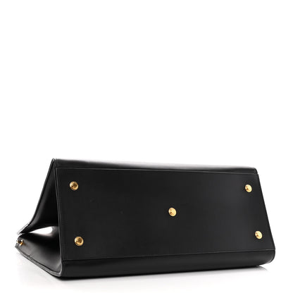 Louis Vuitton Calfskin City Steamer XL Black Creme Bourgogne 4 of 9