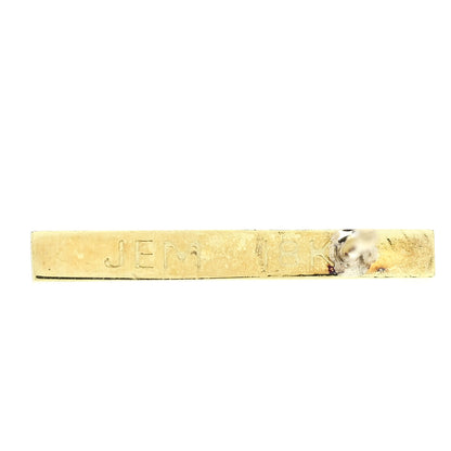 Jennifer Meyer 18K Yellow Gold Bar Stud Earrings 4 of 4