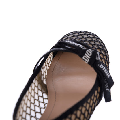 Christian Dior Resille Ribbon Miss J'Adior Ballet Flat 37 Black 16 of 17