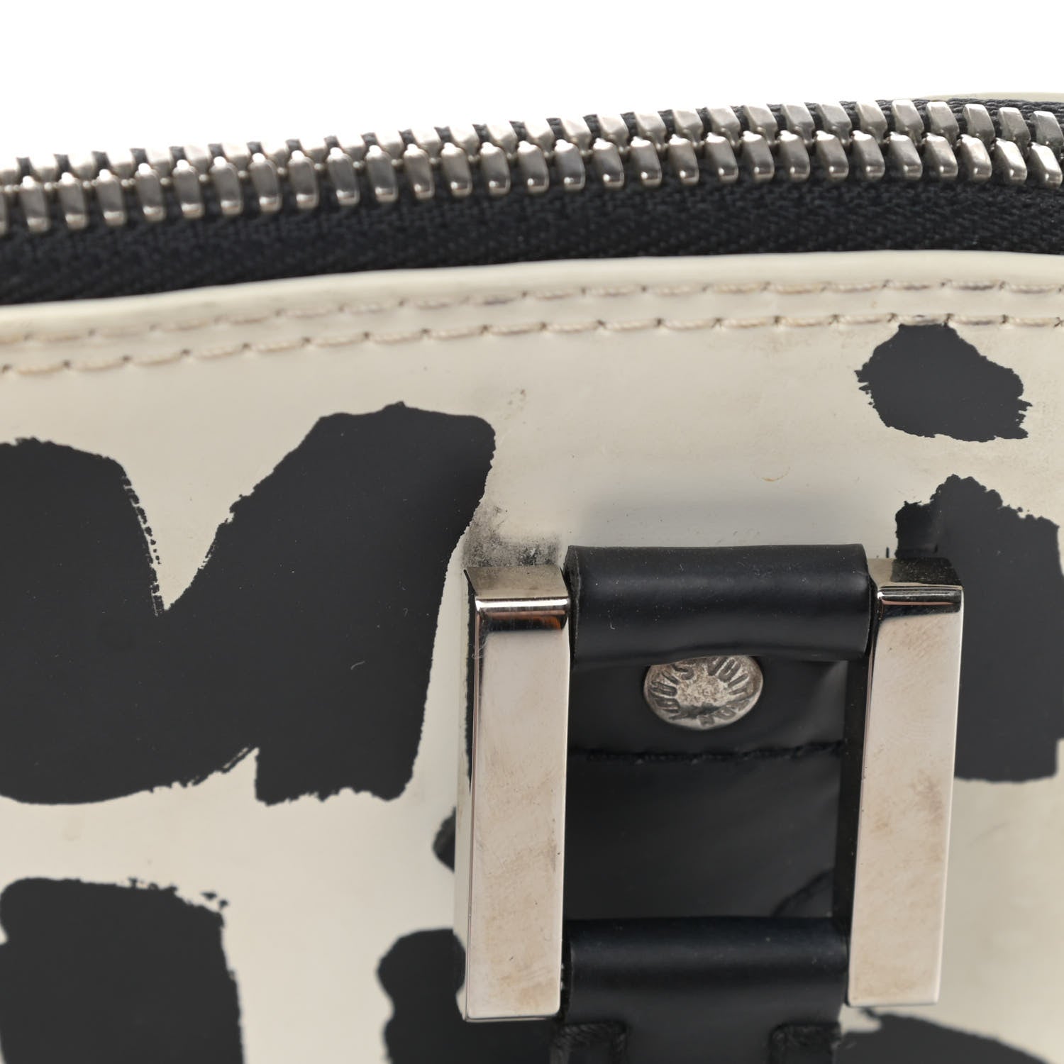 Louis Vuitton Graffiti Alma MM Black 17 of 17