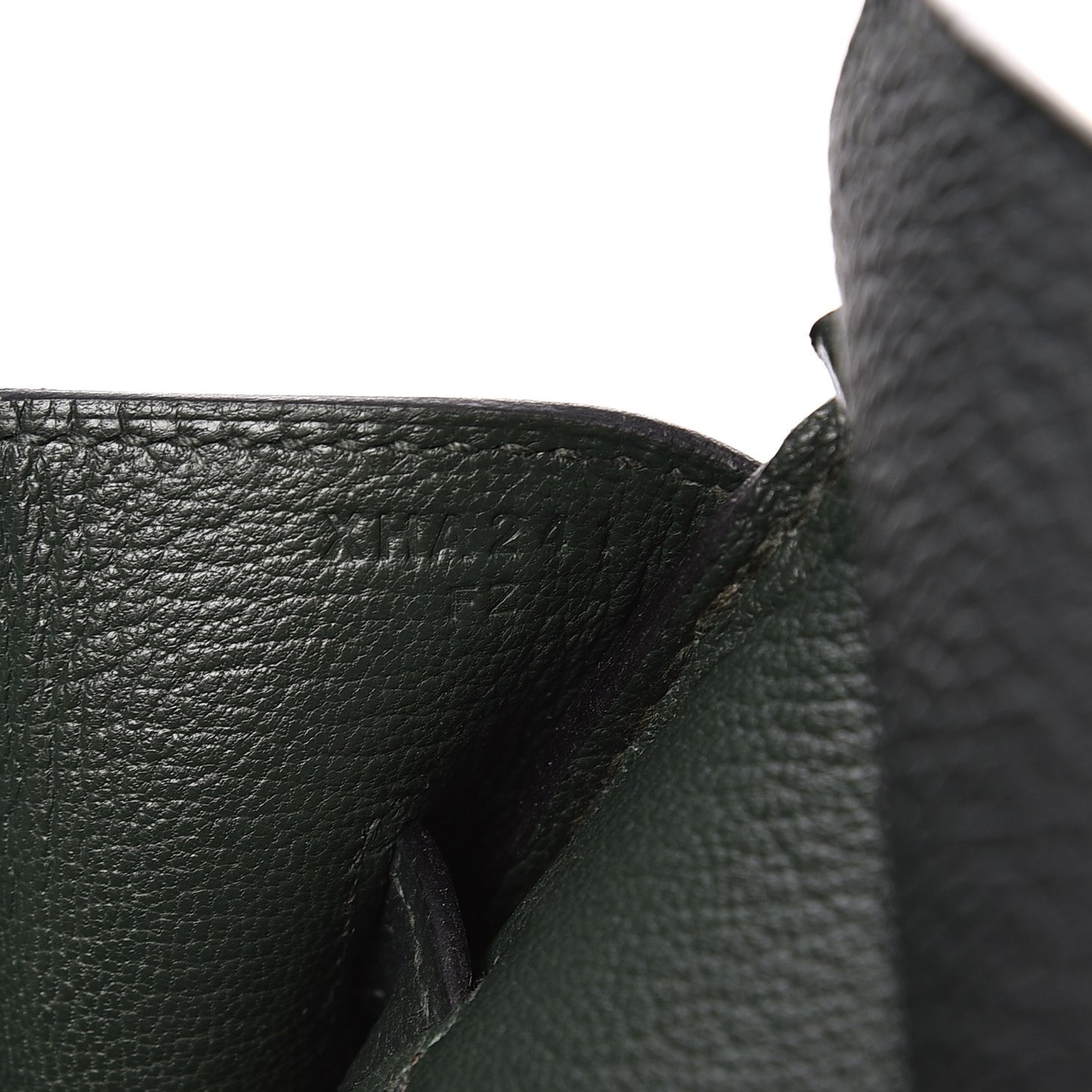 Togo Birkin 35 Vert Fonce