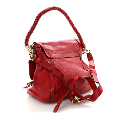 Gucci Cellarius Calfskin Medium Bella Flap Bag Vulcanic Red 3 of 10