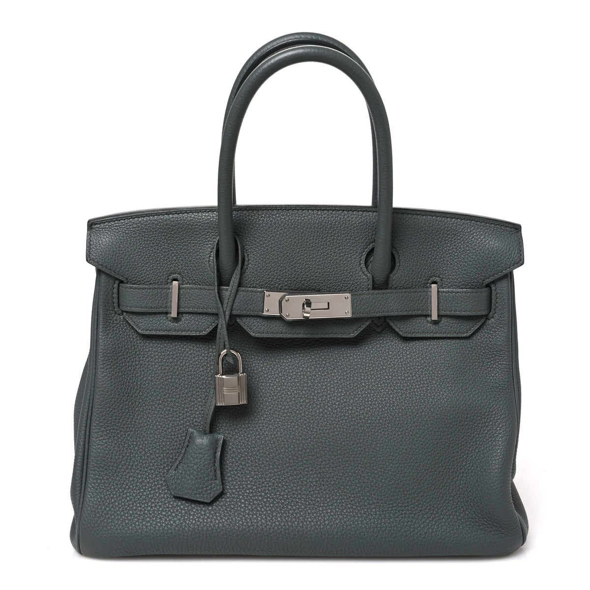 Hermes Togo Birkin 30 Vert Amande 1 of 10