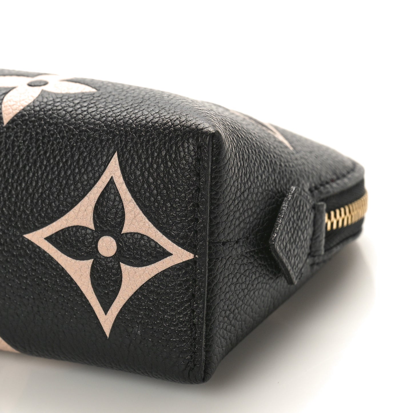 Empreinte Monogram Giant Cosmetic Pouch Black Beige