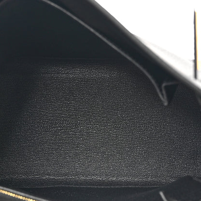 Hermes Togo Kelly Retourne 25 Black 5 of 11
