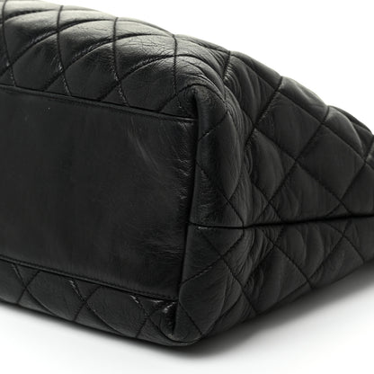Chanel Lambskin Quilted Tote Black 9 of 30