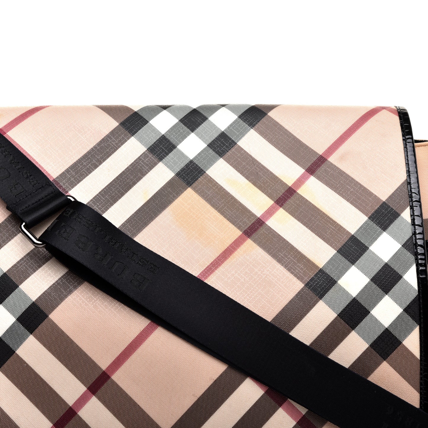 Nova Check Diaper Messenger Bag